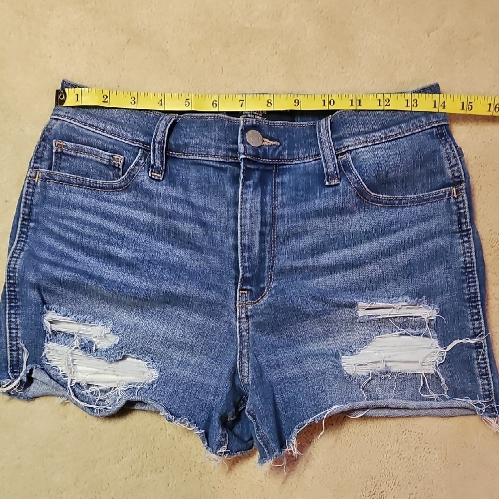Denim Distressed Women's Shorts